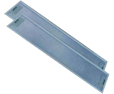 Aliuminio filtras gartraukui, 2vnt., 82.4x16.2x0.9cm AF-490HTCH HEINNER