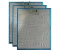 Aliuminio filtras gartraukui, 3vnt., 33.9x28.4x0.9cm AF-490HCH HEINNER