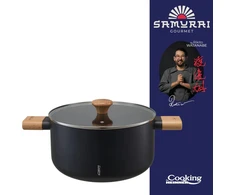 Cooking By Heinner Puodas aliuminio su keramikos danga 5.3L 24x12.5cm HR-SNT-S24 HEINNER
