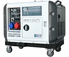 Dyzelinis generatorius "Könner &amp; Söhnen" KS 9300DE-1/3 ATSR (EURO V)