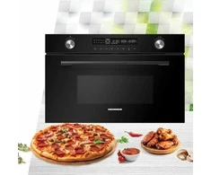 Elektrinė krosnelė Įmontuojama mikrobangų krosnelė 900W, 34L HMW-MDBI34CTBK HEINNER