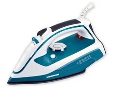 Fier de calcat Soft Turquoise Heinner HSI-2400TQ, talpa din ceramica, calcare uscata/cu abur/cu jet de abur/spray, auto-curatare, anti- picurare, anit-calcar, rezervor apa: 300ml, debit de abur: 16+-4g/min, jet de abur: 108g/min, putere: 2400W