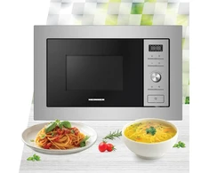Įmontuojama mikrobangų krosnelė 1000W, 28L HMW-MDBI28GDIX HEINNER