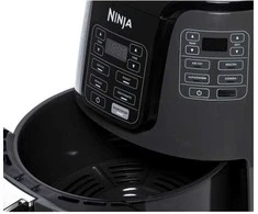 Ninja Kitchen Karšto oro gruzdintuvė AF100EU, 1550 W, 3.8 L, juodos ir sidabrinės spalvos
