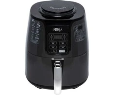 Ninja Kitchen Karšto oro gruzdintuvė AF100EU, 1550 W, 3.8 L, juodos ir sidabrinės spalvos