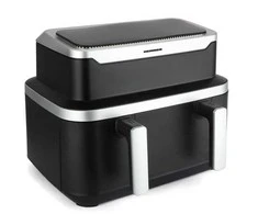 Karšto oro gruzdintuvė 2600W, 9L HAF-DDB9BK26 HEINNER