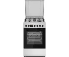 Kombinuota dujinė viryklė HFSC-S65MIXFD-SL HEINNER