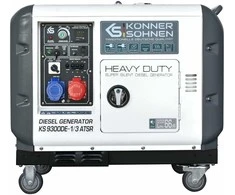 Dyzelinis generatorius "Könner &amp; Söhnen" KS 9300DE-1/3 ATSR (EURO V)