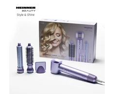 Plaukų formavimo prietaisas 1300W, violetinis, HAS-H13BLDC-V4 HEINNER