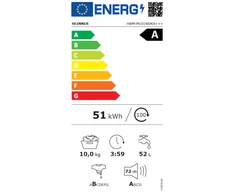 Skalbimo mašina MASINA DE SPALAT RUFE HEINNER HWM-M1014IVKA+++