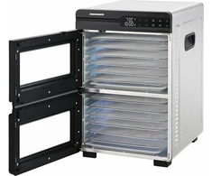 Vaisių ir daržovių džiovintuvas 1000-1200W HFD-KDDB1200BKSS HEINNER