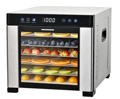 Vaisių ir daržovių džiovintuvas 550–650 W, 23,6 l HFD-KD600SS HEINNER