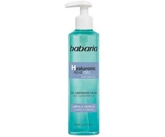 Babaria Gel Limpiador Facial Acido Hialuronico, 200 ml