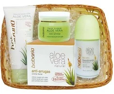 "Babaria" kremas "Aloe Vera" 50 ml, 3 dalių rinkinys