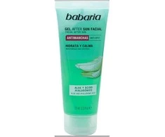 Babaria Anti-Manchas Aloe y Acido Hialuronico Gel Facial After Sun, 75 ml