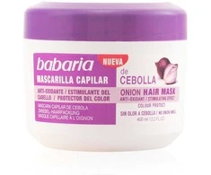Babaria Onion Hair Mask plaukų kaukė, 400 ml