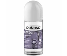 Babaria dezodorantas Cotton Roll On 50ml
