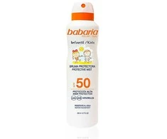 "Babaria" apsauginė dulksna vaikams su Spf50 200ml