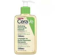 Drėkinamasis putojantis prausimosi aliejus Cerave Hydrating Foaming Oil, 236 ml