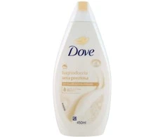 Dove Seta Prezioza Gel De Baño, 450 ml