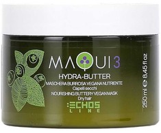 Echosline Maqui 3 maitininantis Buttery Vegan Mask maitinanti kaukė sausiems plaukams, 250 ml