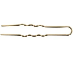 "Eurostil Hair Invisible Hair Pin Bag Bronze bronziniai plaukų smeigtukai 20vnt