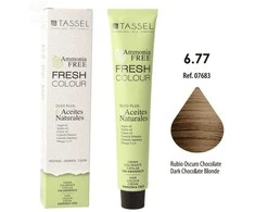 Eurostil Fresh Colour Crema Decolorante 6,77 Rubio Oscuro Chocolate Sin Amoniaco 1un