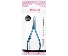 Eurostil Manicura Alicate Corta-Cuticulas 11cm Azul Titanio 1un