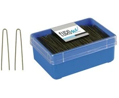 Eurostil Moño Lisa Horquillas Negras Caja 1un