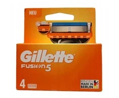 Gillette skutimosi peiliukai Fusion 5 su įkrovikliu 4 vnt.