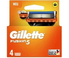„Gillette Fusion“ 5 ašmenų papildymo pakuotė, 5 ašmenys, 4 vnt.