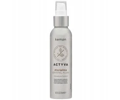 Kemon Actyva Disciplina Crystal Fluid švelnumo suteikiantis fluidas nepaklusniems plaukams, 125 ml