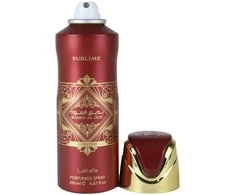 Lattafa Badee Al Oud Sublime Perfumed Purškiklis parfumuotas dezodorantas, 200 ml