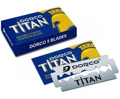 "Lea Dorco Titan" dvigubo krašto ašmenys