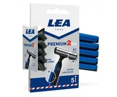 "Lea Premium" 2 ašmenys Vienkartiniai peiliukai 5 vienetai
