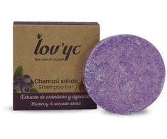 Elie Saab Lovyc Arandanos y Aguacate Champu Solido, 50 g