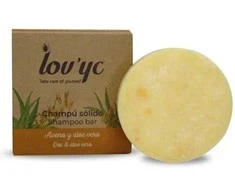 Elie Saab Lovyc Avena y Aloe Vera Champu Solido, 50 g