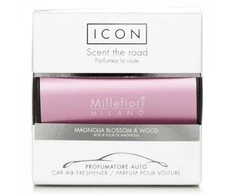 Millefiori Milano Icon Car Air Freshener Magnolia Blossom &amp; Wood Classic