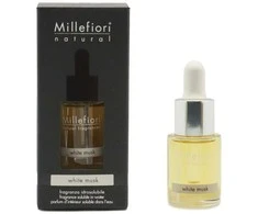 Millefiori Milano Fragrance Soluble in Vanduo Baltas Musk, 15 ml