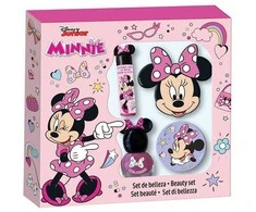 Cartoon Minnie Belleza Maquillaje Estuche 4 Piezas