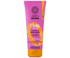 Natura Siberica Oblepikha Curl Protein Mascarilla Capilar, 200 ml
