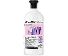 Organic_Peop "Organic People" Spalvotiems drabužiams "Magnolija ir jūros druska" skalbimo gelis 200ml