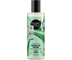 "Organic Shop Aloe Purifying" micelinis valomasis vanduo visų tipų odai 150ml