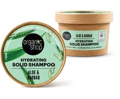 "Organic Shop" alavijo drėkinamasis kietasis šampūnas 60g