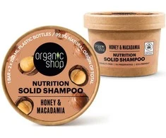 "Organic Shop" medaus kietasis šampūnas "Honey Solid Šampūnas Nutrition" 60g