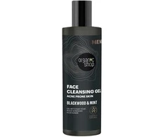 Organic Shop Men Blackwood valomasis gelis nuo spuogų 200ml