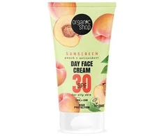 "Organic Shop" persikų kremas veido odai "De Dia Spf30" 50ml