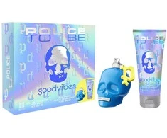 Police to Be Goodvibes Eau De Toilette For Men, 40 ml Purškiklis Champu y Gel, 100 ml
