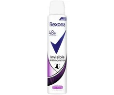REXONA INVISIBLE ANTI-STAIN 48h deo vapo 200 ml