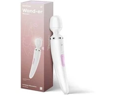 Satisfyer Wand Klajonių šalis (Baltas/Rosegoldas)